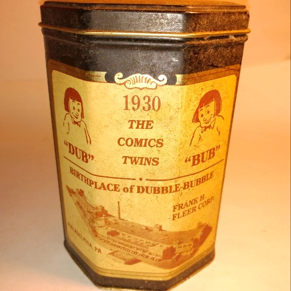 Vintage Bubble gum tin. - Picture 4 of 4